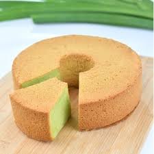 Pandan Chiffon Cake (8-inch/ round) Please call to confirm the order)